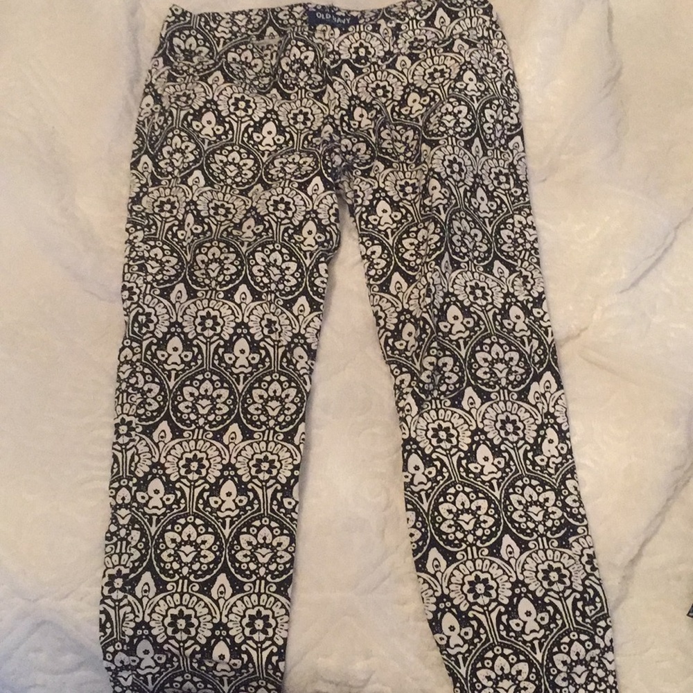 Black and White Printed Jegging